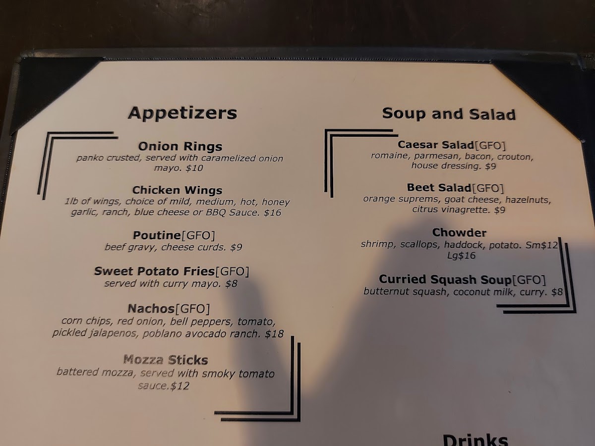 Menu The Turtleback Tap & Grill-8